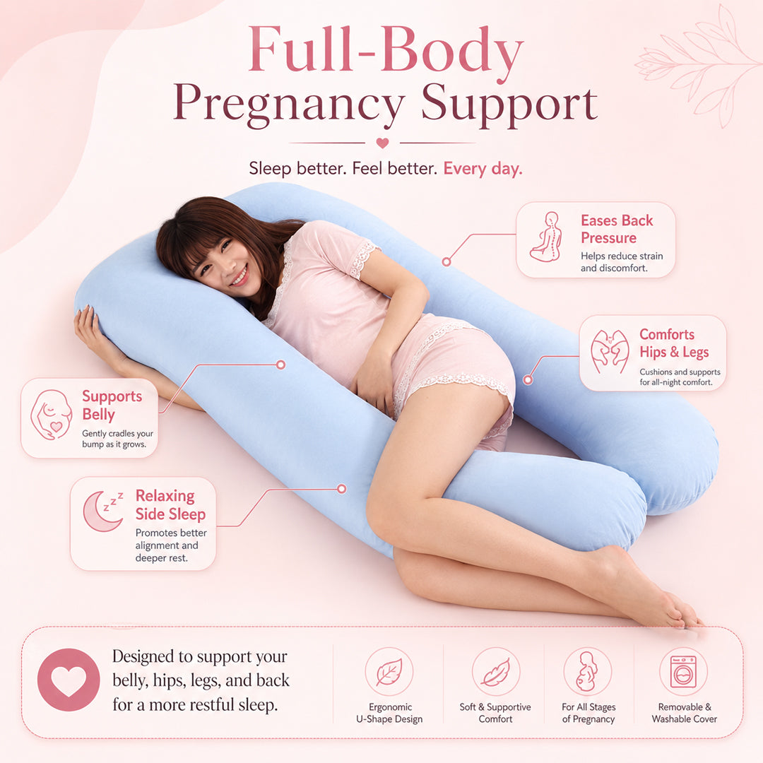 Cooling Pregnancy Support Pillow