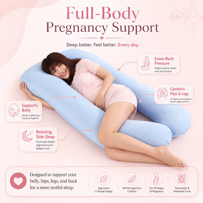 Cooling Pregnancy Support Pillow