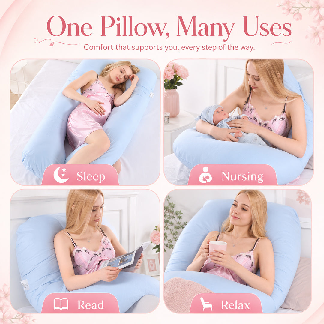 Cooling Pregnancy Support Pillow