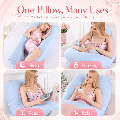 Cooling Pregnancy Support Pillow